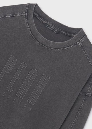 MAYORAL t-krekls ar garām piedurknēm, black, 7.008-55 