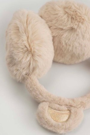 COCCODRILLO ausu pārsegs - austiņas ACCESSORIES, krēmveida, ZC5317104ACC-002-000, one size 