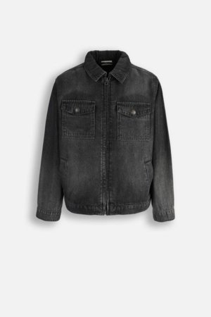 COCCODRILLO džinsu jaka, pelēks, WC6152301CJB-019-134, 134 cm 