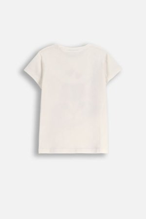 COCCODRILLO t-krekls EVERYDAY GIRL A, krēmveida, cm