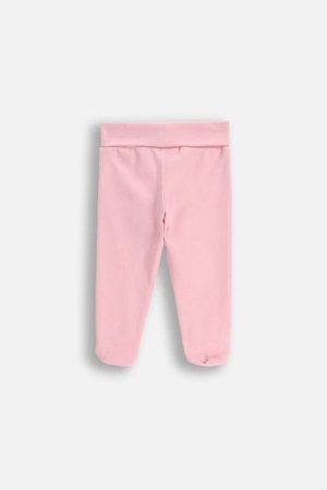 COCCODRILLO leggingi HAPPY PUPPY GIRL NEWBORN, rozā, cm 