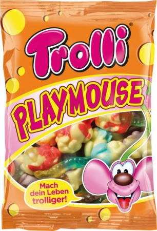 TROLLI želejas konfektes Playmouse 200g 4000512364443
