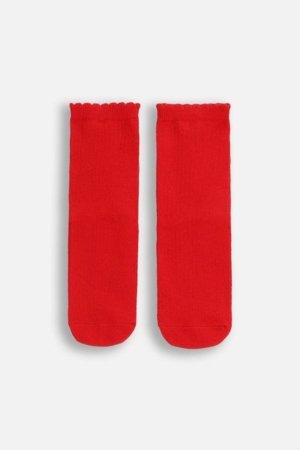 COCCODRILLO zeķes SOCKS GIRL, sarkans, cm 