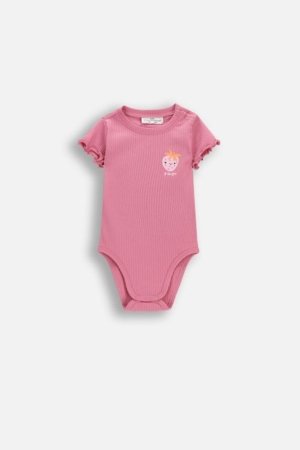 COCCODRILLO bodijs ar īsam piedurknēm, rozā, izmērs 