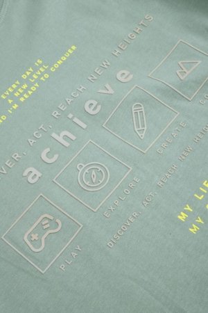 COCCODRILLO t-krekls ar īsam piedurknēm, zali, WC6143203NBJ-011-140, 140 cm 