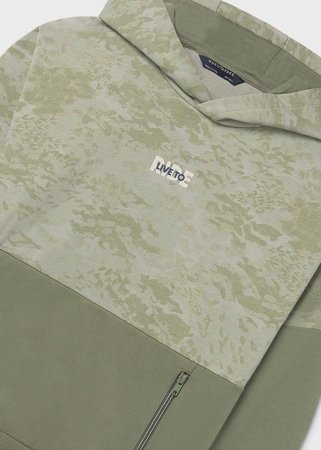 MAYORAL džemperis ar kapuci, lichen, 6.411-56, cm 