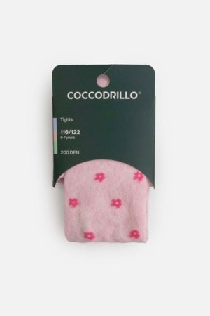 COCCODRILLO zeķubikses, rozā, cm 
