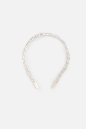 COCCODRILLO matu stīpiņa, balts, WC6311912PBJ-001-000,  