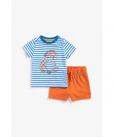 MOTHERCARE t-krekls ar īsam piedurknēm + šorti, BA761 561327