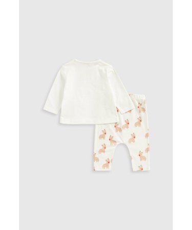 MOTHERCARE krekls ar garām piedurknēm un bikses, IF786 86 