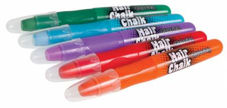 COLORINO CREATIVE Krīts matu krāsošanai 5 krāsas, 68659PTR 68659PTR