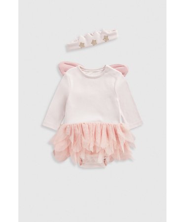 MOTHERCARE kleita ar garām piedurknēm un galvas lentu, IF546 80 