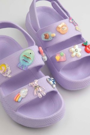 COCCODRILLO sandales, violeti, WC6208103SHG-016-026, 26/27 izmērs 