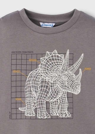 MAYORAL t-krekls ar garām piedurknēm, grey, 4.088-35, 10 cm 