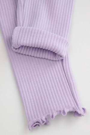 COCCODRILLO leggingi HAPPY PUPPY GIRL NEWBORN, violeta, ZC5122103HGN-016-086, 86 cm