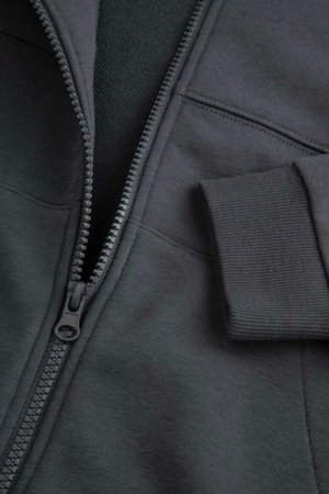 COCCODRILLO džemperis ar rāvējslēdzēju, pelēks, cm 