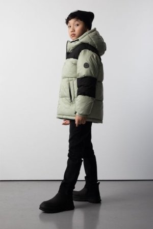 COCCODRILLO jakete OUTERWEAR BOY JUNIOR, zaļš, cm