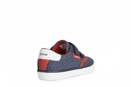 GEOX sporta apavi, tumši zili, 34 izmērs, J255CA-1054-C0735 J255CA-1054-C0735-34