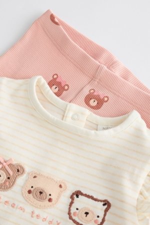 NEXT t-krekls ar garām piedurknēm + legini, Q95424 80-86 