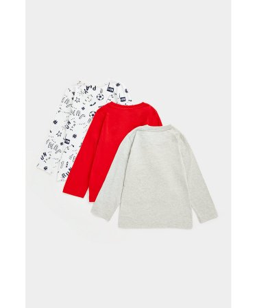 MOTHERCARE t-krekls ar garām piedurknēm, 3 gab., CB021 607427