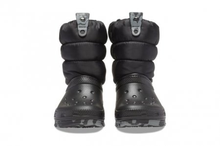 CROCS sniega zābaki, melni, 32 izmērs, 207684-001 207684-001-30