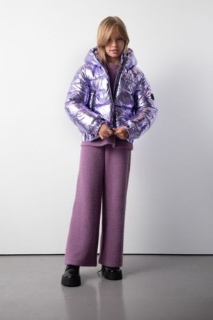 COCCODRILLO jakete OUTERWEAR GIRL JUNIOR, violeta, cm