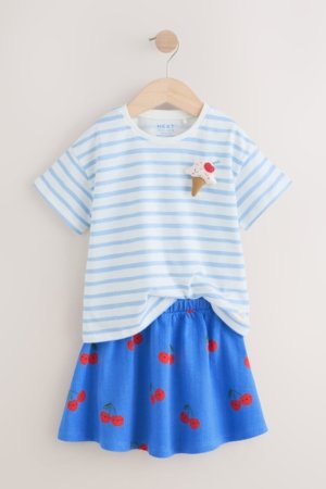 NEXT t-krekls un svārki, AG9827, 80-86