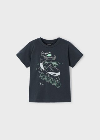 MAYORAL krekls ar īsām piedurknēm, asphalt, 3037-51, 140 cm 