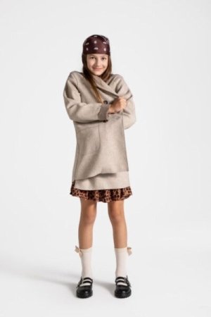 COCCODRILLO mētelis RODEO GIRL JUNIOR, beige, ZC4151301RGJ-002-164, 164 cm 