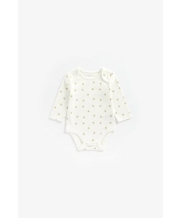 MOTHERCARE bodijs ar garām piedurknēm, 3 gab., ZA087 546022