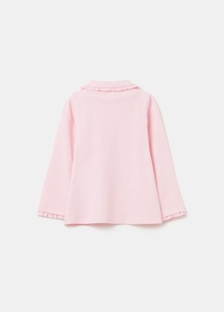 OVS polo ar garām piedurknēm, rozā, , 001967796 