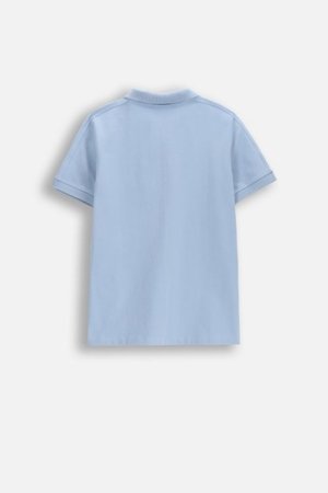 COCCODRILLO polo ar īsam piedurknēm, zili, WC6143602EJB-014-116, 116 izmērs 