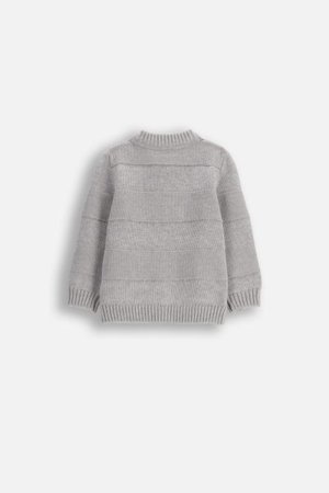 COCCODRILLO džemperis FOREST FRIENDS BOY NEWBORN, pelēks, ZC5172201FBN-019-086, 86 cm