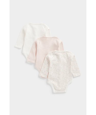 MOTHERCARE bodijs ar garām piedurknēm, 3 gab., CB318 594910