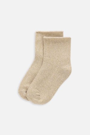 COCCODRILLO zeķes SOCKS GIRL, bēšas, WC4382224SOG-002-033,   