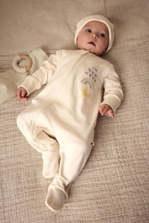 NEXT krekls ar īsām piedurknēm un cepure, E19699, 62-68