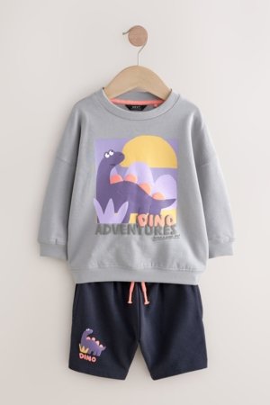 NEXT džemperis un šorti, E60715, 104-110