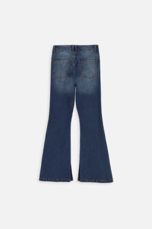 COCCODRILLO bikses JEANS COLLECTION GIRL, tumši zilas,  ZC3123105JCG-015 ZC3123105JCG-015-128