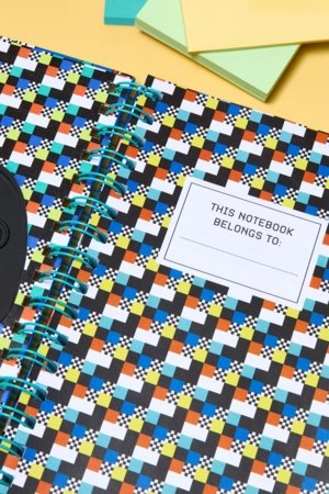 NEXT A5 blociņš ar līnijām 3D, AJ0814