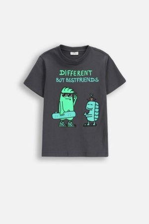 COCCODRILLO t-krekls ar īsam piedurknēm, graphite, cm 