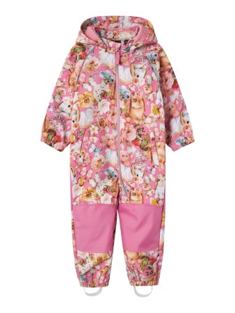 NAME IT kombinezons, ALFA, Softshell, rozā, 13223405 