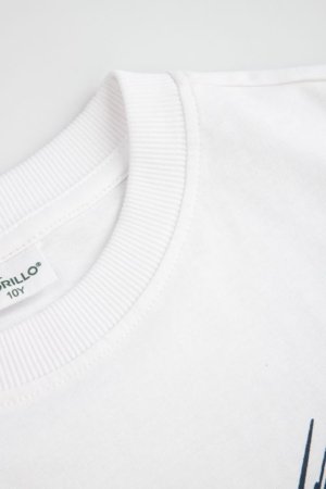 COCCODRILLO t-krekls ar īsam piedurknēm, balti, WC6143201MBJ-001-134, 134 cm 