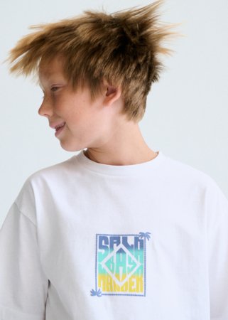 MAYORAL t-krekls ar īsam piedurknēm, white lemo, 6.036-29, 157  cm 