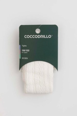 COCCODRILLO zeķubikses TIGHT MICROFIBRE COLORFUL, krēmveida, ZC5380313TMC-003-068, 68/74 cm