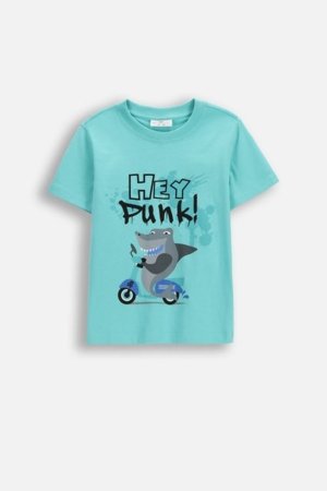 COCCODRILLO t-krekls ar īsam piedurknēm, zali, WC6143203RBK-013-116, 116 cm 