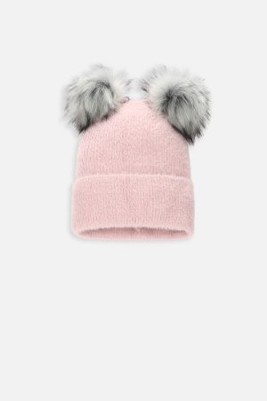 COCCODRILLO cepure ACCESSORIES WINTER GIRL, rozā,  ZC3364304AWG-007 