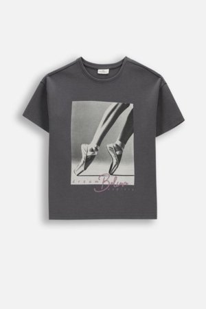 COCCODRILLO t-krekls ar īsam piedurknēm, pelēki, cm 