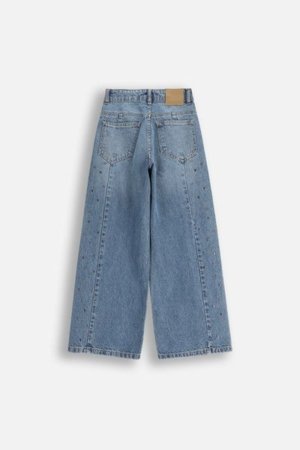 COCCODRILLO bikses JEANS COLLECTION GIRL, zils, cm 