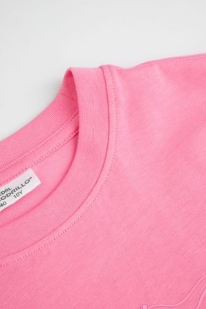 COCCODRILLO t-krekls ar īsam piedurknēm, rozā, WC6143201FGJ-007-134, 134 izmērs 