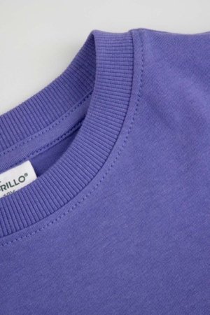 COCCODRILLO t-krekls ar īsam piedurknēm, violeti, WC6143203VBA-016-164, 164 izmērs 